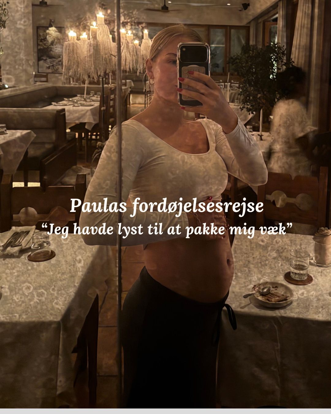 "Jeg havde faktisk lyst til at pakke mig væk"